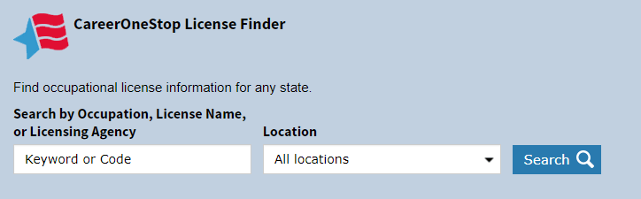 License Finder Widget Landscape