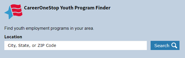 Youth Program Finder Widget Landscape